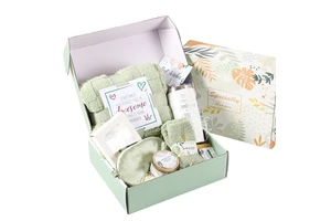 Premium Father's Day Gift Set for Men Deluxe Spa Self Care Hamper Versatile for Birthday Get Well Soon Corporate Gifting