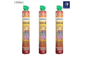 Snow Spray Foam Party Spray-Eco-Friendly Disposable 500ml+ for Festive Events Christmas New Year Chinese New Year Easter Back