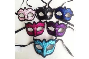 Venetian Mask Beautiful Plastic Carnival Mask
