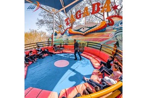 Fairground Carnival Rides Amusement Rides 16/24/30 Seats Rotating Disco Tagada Price For Sale
