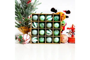 New Product Xmas Tree Ornaments Plastic Christmas Ball Custom Christmas Ball Decorations for Holiday Party
