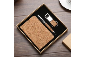Business Gift Set Metal Keychain Personalized Customized Logo Father's Day Welcome Gifts