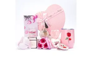 Low Price Wholesale Luxury Glass Custom Valentine's Day Gifts for Women-Romantic Birthday Anniversary Wife Custom Packaging