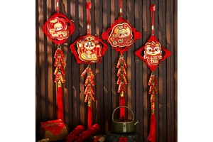 New Year Firecracker Pendant for New Year Party Decoration