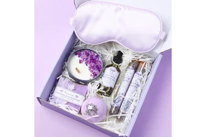 Christmas Unique Wedding Guest Gifts Body Care Mothers Day Women Luxury Spa Lavender Girlfriend Christmas Valentine Gift Set
