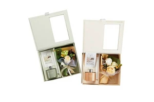 Mother's Day Teacher's Day Birthday Send Mom & Teacher Friends Aromatherapy UV Printed Paper Eternal Flower Festival Gift Set