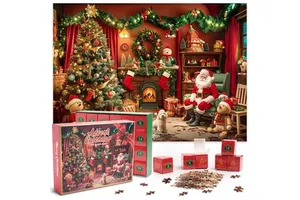 Factory Hot Sale New Product High Quality Custom Kids Christmas Surprise Gift Paper Puzzle Blind Box for Children's Gifts