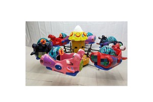 Outdoor Amusement Park Kids Merry Go Round Ride On Mini Carousel For Sale