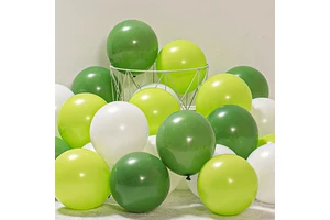 10inch Vintage Olive Green Avocado Dark Green Balloon Children's Birthday Forest Themed Party Decoration Latex Balloon