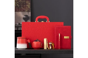 Pofeis Very Luxury Greeting Cooperative Business Corporate Gift Sets for Women Men Luxury Packaging