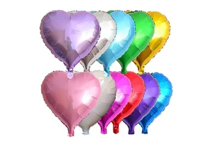 18 "love Aluminum Foil Balloon Wedding Birthday Supplies Party Decoration Heart-shaped Valentine's Day Balloon Wholesale