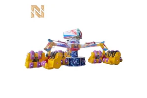 Nova Rides 24 Seats Energy Storm Ride 360 Degree Energy Claw Ride Fairground Manege Attraction Rotating Arm Thrill Ride