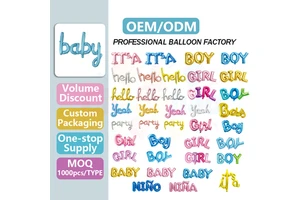 English Spanish Feliz Cumpleaos Metallic Letter Foil Balloons For Birthday Celebration Party
