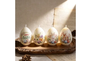 Creative Easter Decorative Egg Scented Candle Easter Egg Holiday Atmosphere Decorative Candle