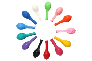 Tongxu Flower Shape Matte Latex Balloons 5inch for Halloween & Father's Day Party Decorations with Silk Screen Printing
