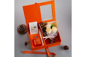 Luxury Valentine's Day Aromatherapy Gift Set Women's Day Gifts Includes Rose Gardenia Carnation Scent