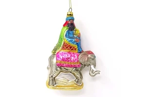Guangzhou Factory Wholesale Navidad Productos Novedosos king Riding Elephant Decoration