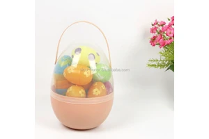 New Large PP Nautical Style Plastic Easter Eggs