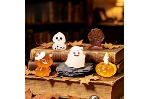 New Halloween Pumpkin Ghost Diy Decoration Accessories Micro Landscape Desktop Car Small Ornaments