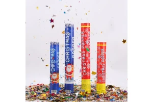2023 Christmas Poppers, Adult Kids Birthday Party Supplies Set, Birthday Party Decoration Supplies