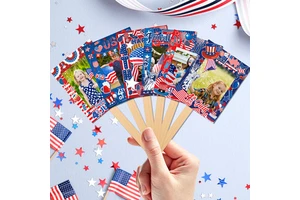 Independence Day Decoration Photo Frame National Day Photography Props Party Supplies