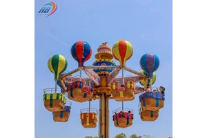Theme Park Carnival Fairground Attraction And Safety Kids Adult Thrilling Large Rotating Samba Balloon Tower Rides For Sale