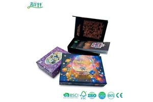 Wholesale Luxury Gold Foil Mystical Oracle Game Manufacturer Service Cartas De Tarot Custom Printing