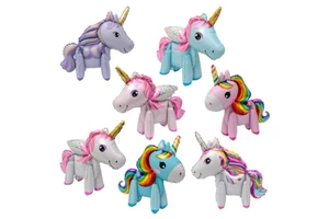 Inflatable 3D Unicorn Metallic Aluminum Foil Balloons Kit-Eco-Friendly Kids Birthday Baby Shower Christmas Party Decor & Gifts