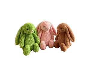 Wholesale Soft Bunny Plush Toy Cute Long-Ear Rabbit Easter Gift Ideal For Easter Celebrations