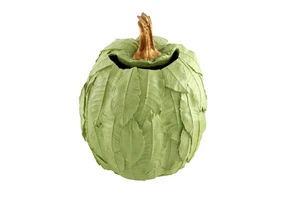 New Creative Thanksgiving Resin Crafts Pumpkin Decoration Indoor Harvest Autumn Green Pumpkin Decor