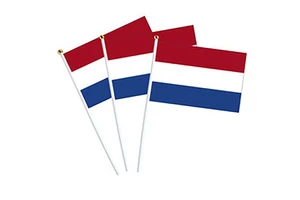 Polyester Dutch Flag 3*5ft Netherlands National Country Flag Banner Netherlands Hand Car Flag