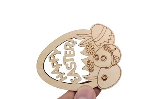 Happy Easter Decoration Ornaments Easter Craft Gift for Family