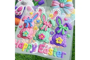 Wholesale Easter Easter Dtf Faux Transfers Heat Transfer Designs DTF Stickers For T-Shirts Waterproof Feature Easter Dtf Prints