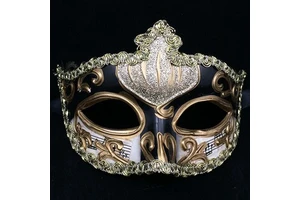 Masquerade Mask Vintage Venetian Greek Roman Party Mardi Gras Masks