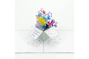 Custom 3D Pop up 'Happy Father's Day' Handicraft Paper Craft Card Souvenir Gift for Dad on Father's Day