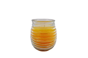 Creative Design Glass Candle Jar Unique Shape Custom Fragrance Handmade for Wedding Diwali New Year Festivals-Brand New