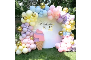 Ychon Boy Girl Birthday Party Decoration Balloons Set Party Decoration Supplies Festival Wedding Birthday Decoration Supplies