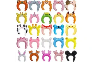 Wholesale Children's Hairband Cartoon Balloon Animal Headband Balloon for Birthday Party Decoration