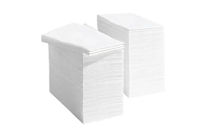 Disposable Modern Linen Feel 100% Woodpulp Dinner Napkins Square High Quality Bulk Pack Thanksgiving Easter Weddings Parties