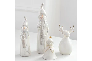 Hot Sale Led Light Christmas Product Item Doll Santa Claus Toy Kid Gift Home Decoration Luxury Modern Accessories for Christmas
