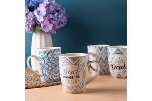 Manufacturer Wholesale Fashion Father's Day Gifts Set Printing Logo Dad Mug for Father Ceramic Coffee Mug