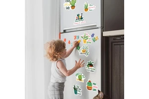 2025 Funny Fairy Shape Custom Design Art Deco Waterproof Eco-Friendly Medium Fridge Cute Decor Adults Home Office School