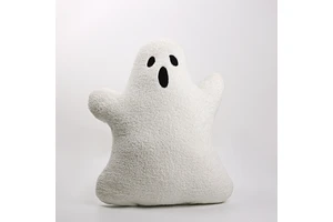 Funny Ghost Plush Pillow Toy Kawaii Demon Doll Devil Ghost Christmas Halloween Gift Decor Cushion Pillow