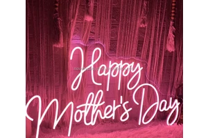 Mothers Day Decorations Personalized Gift for Mom Mother Happy Mother's Day Neon Sign