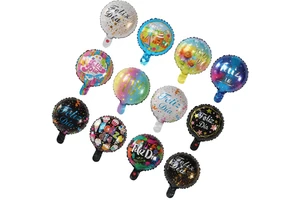 10inch Spanish Foil Balloons Feliz Dia Good Day Mylar Helium Balloon Happy Birthday Party Decoration Round Baloes Globos