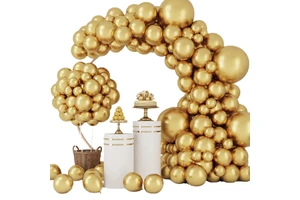 5 10 Inch Inflatable Latex Balloons Party Decorations Supplies New Arrival Black Silver Gold Metallic Balloons