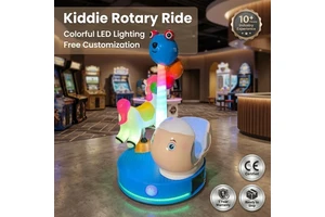 Commercial Grade Music System LED Lights Long Service Life Merry Go Round Mini Carousel Horse Ride For Kids Classic