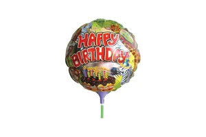 OEM MF MFV04 10 Inch Foil Balloon 20cm Cup Stick Single Customized Color for Children's Birthday Party Decoration Promotional