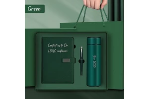 Promotional A5 Pen Gift Box Set Custom Office Corporate Business Stationery Executive PU Notebook Planner Father's Day Easter