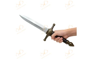 Cosplay Medieval Vintage Hollow PU Material Customizable Size Trendy Toy Knife and Swords Dagger Halloween Party Decorations